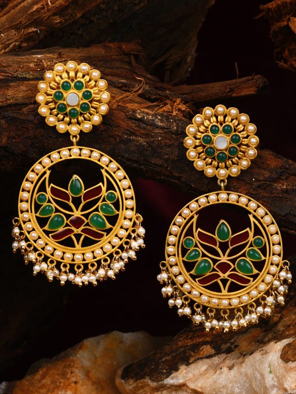 Bali earrings serves as an exclamation make of your outfit and its beauty .