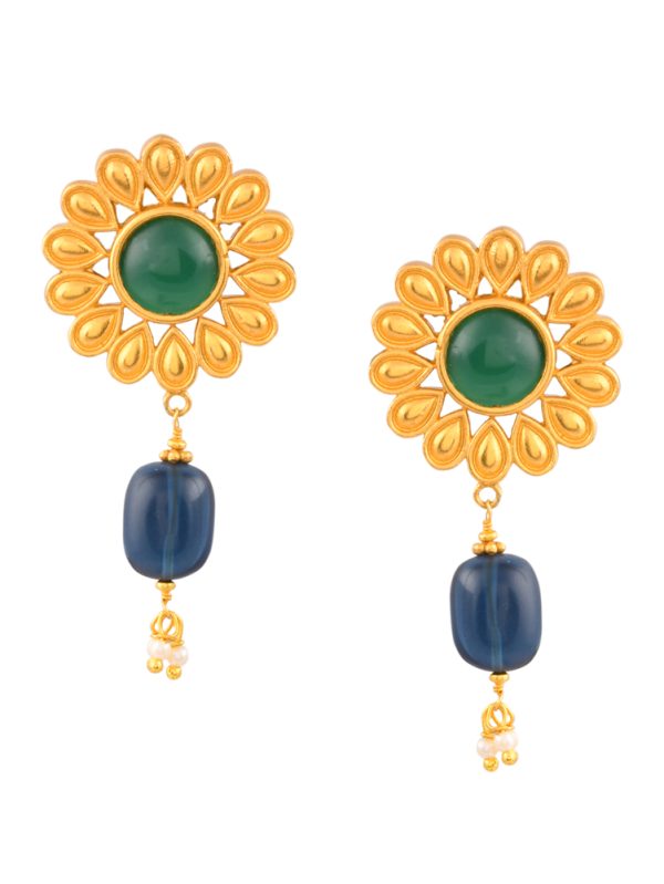 ENCHNATING FLORAL EARRING BY JL IS A ENDLESS BEAUTY OF EAR