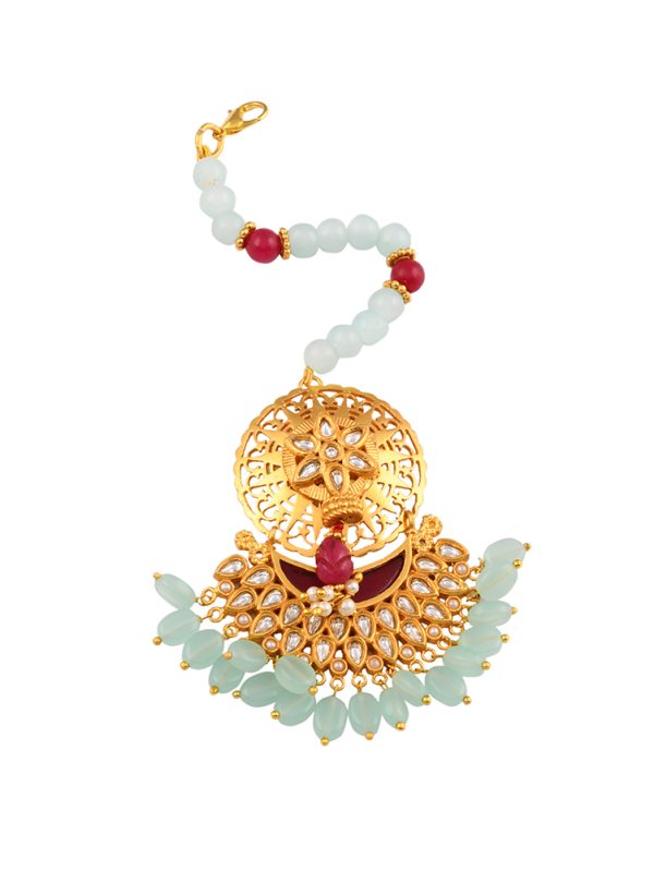 FEATURING GLIMMERING TEXTURED MANGTIKA BY JL