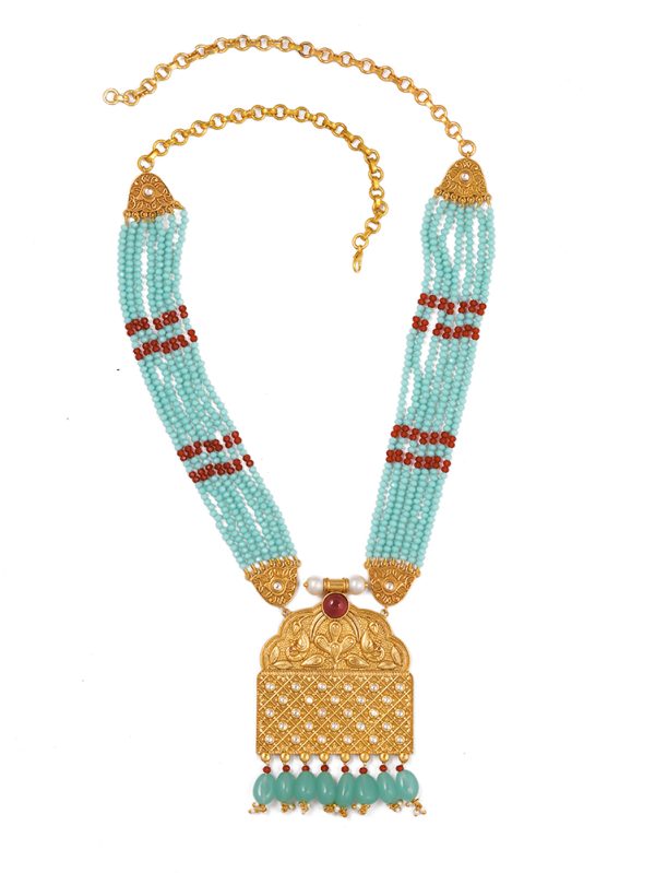 ADORN URSELF WITH THIS LONG PANDANT RANI HARR  JEWELS FOREVER BY JL