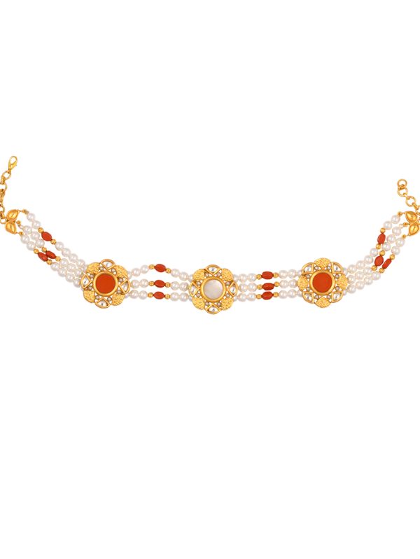 CRAFTED TO PERFECTION FLORAL NECKLACE BY JL
